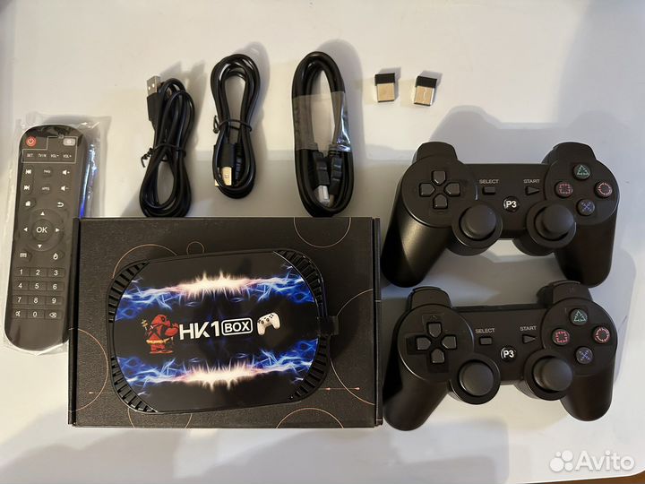 Тв-бокс-Игровая приставка HK 1 Series 2в1