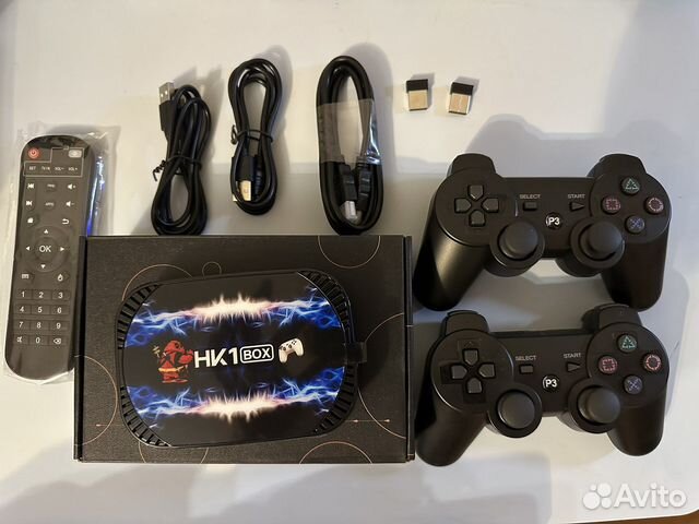 Тв-бокс-Игровая приставка HK 1 Series 2в1
