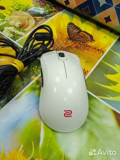 Игровая мышь za 12 white