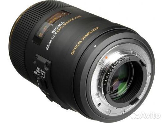 Объектив Sigma AF 105mm f/2.8 EX DG OS HSM Macro N