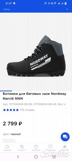 Лыжные ботинки