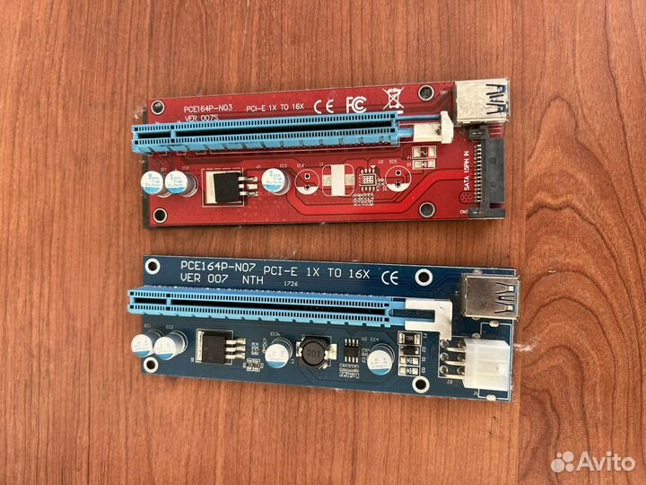 Райзер pci-e x1 to x16