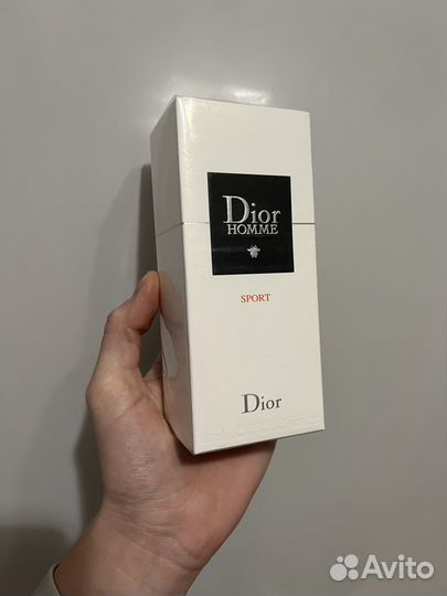 Туалетная вода Dior Homme Sport 125мл