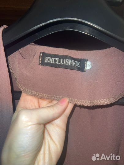 Платье на запах 44