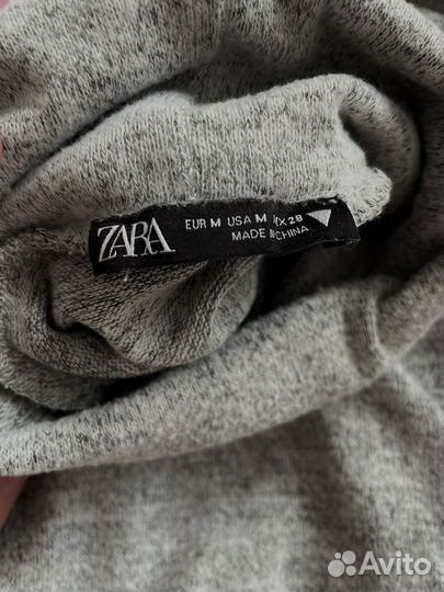 Трикотажное платье zara