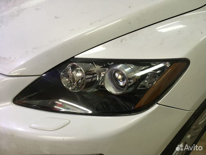 Mazda CX-7 замена линз ближнего света на Bi-LED