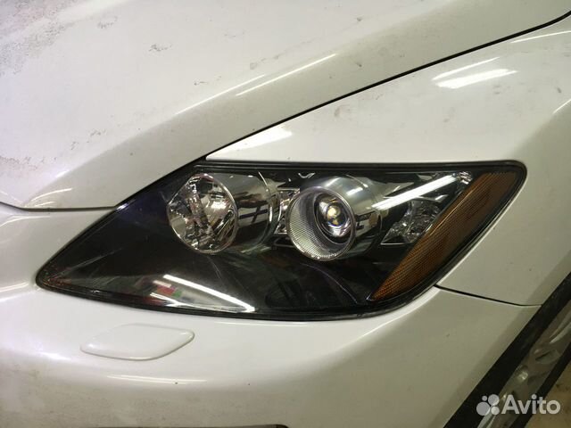 Mazda CX-7 замена линз ближнего света на Bi-LED