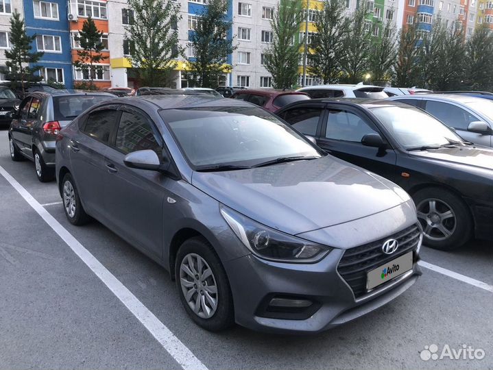 Hyundai Solaris 1.6 AT, 2017, 100 000 км