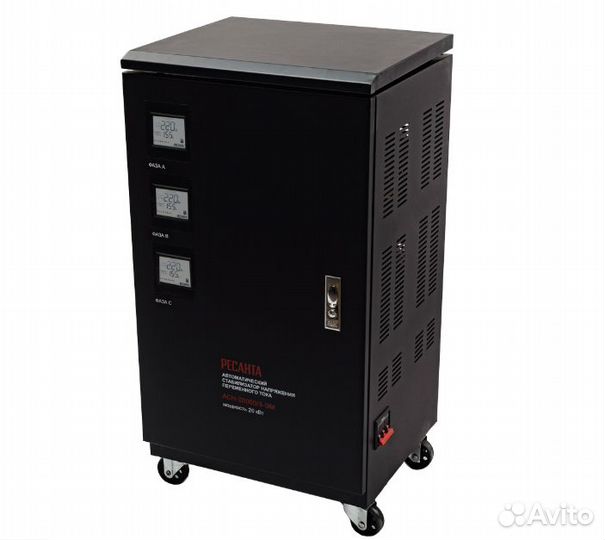 Стабилизатор трёхфазный Ресанта асн-20000/3-эм