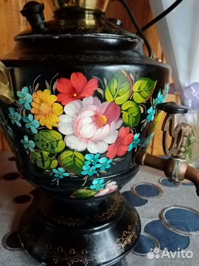 Самовар электрический расписной