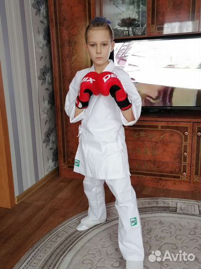 Новое Кимоно на 140см р 36-38 +ракушка