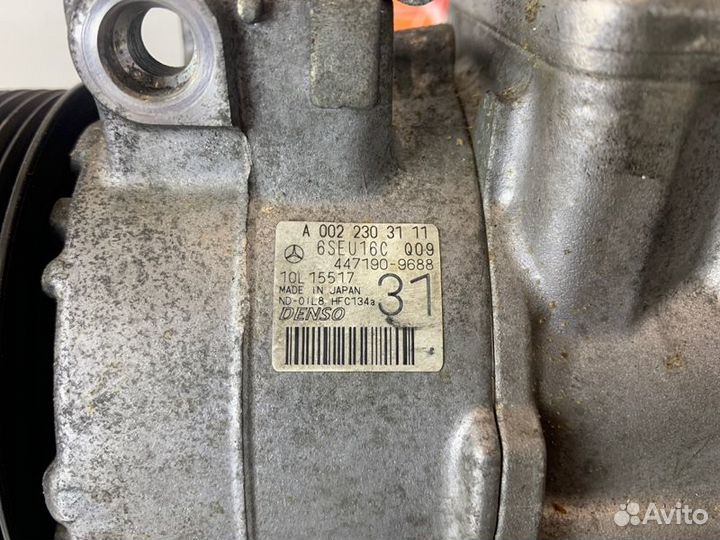 Компрессор кондиционера Mercedes C-Class W204 M272