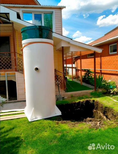 Септик для дома и дачи без откачки под ключ SEP-1809