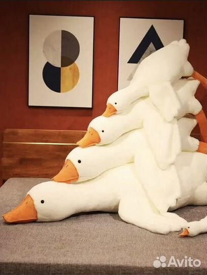 Плюшевый гусь-обнимусь