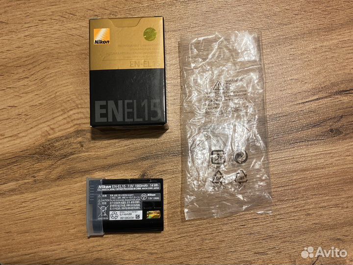 Аккумулятор для фотоаппарата Nikon EN-EL 15