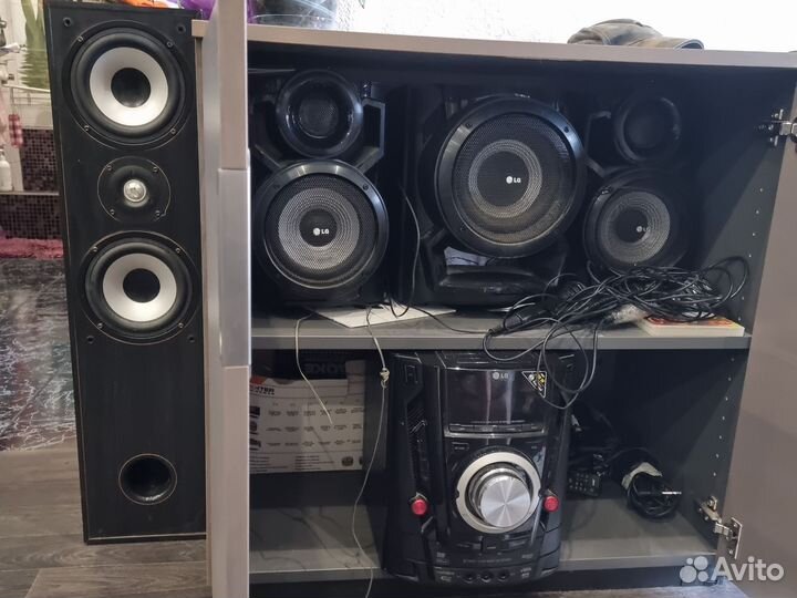 Музыкальный центр lg с караоке