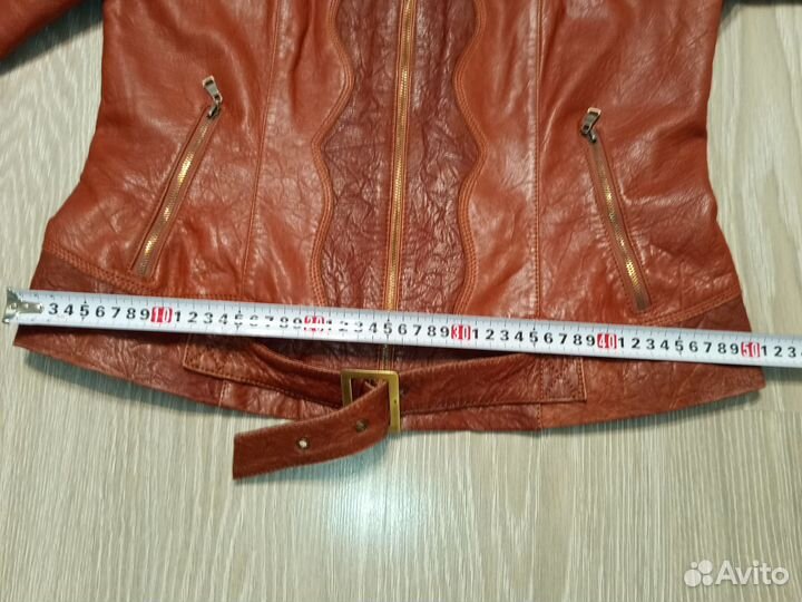 Натуральная кожаная женская куртка, Турция. 44-46
