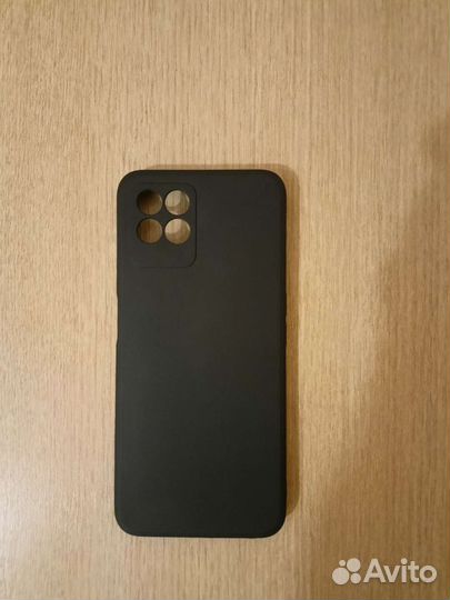 Черный чехол на телефон realme 8i
