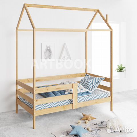 Детская кровать домик дерево