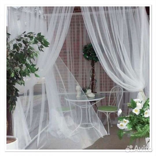 Комплект нового тюля Лилль Икеа