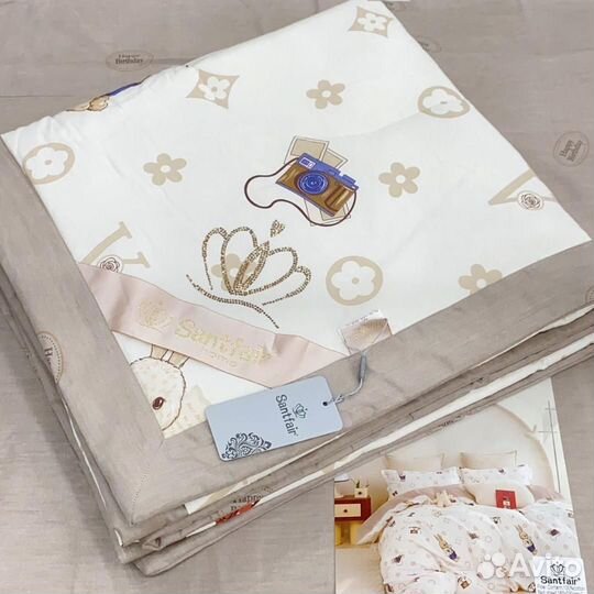 Постельное белье с одеялом хлопок