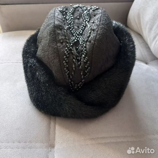 Шапка зимняя меховая женская