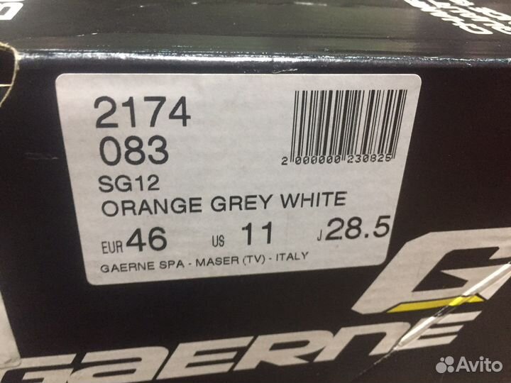 Мотоботы gaerne sg 12 - 46р