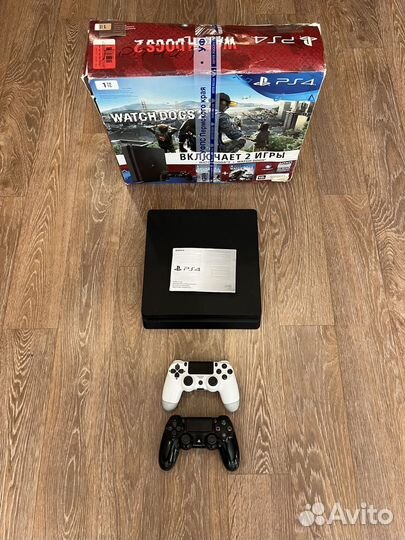 Ps4 slim 2tb/ 400 игр