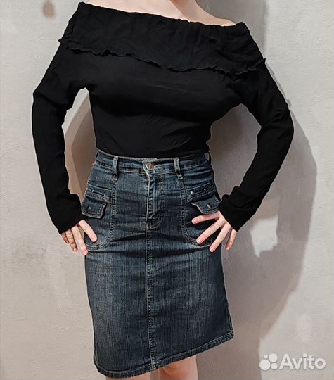 Джинсовая юбка
