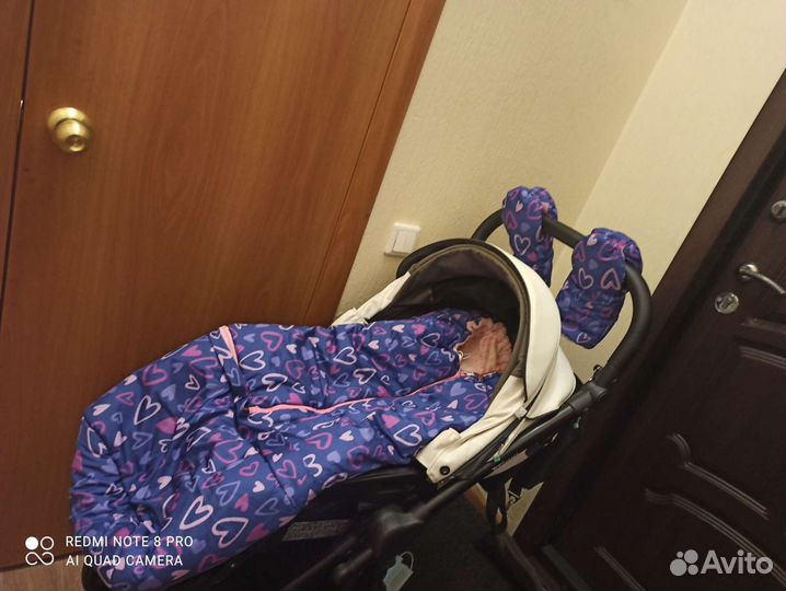 Зимний конверт в коляску/санки