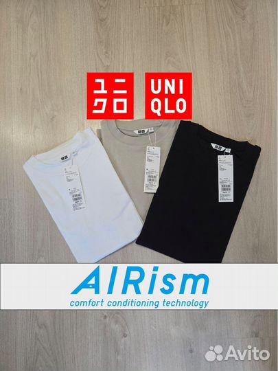 Футболка Uniqlo U Airism оверсайз