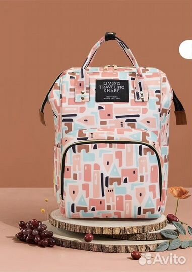 Сумка рюкзак для мамы на коляску