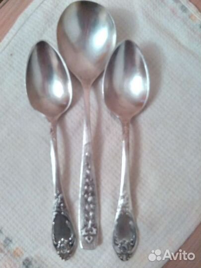 Ложка мельхиор мнц СССР