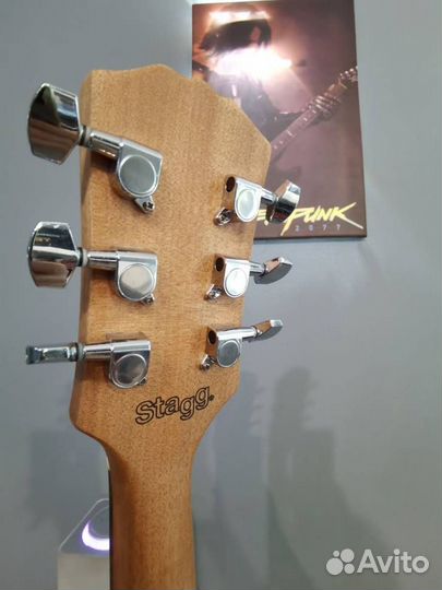 Электрогитара Stagg Sel-Hb90 Чёрная Матовая