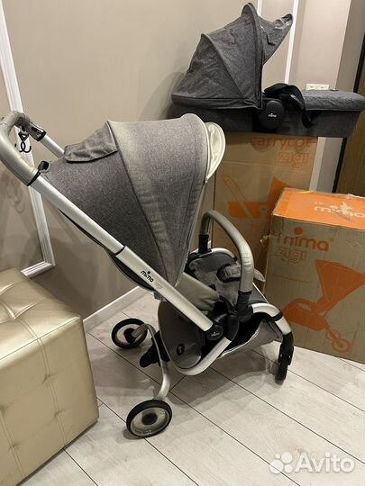 Прогулочная коляска бу mima zigi