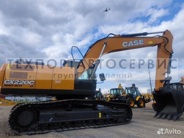 Гусеничный экскаватор CASE CX220C LC HD, 2023