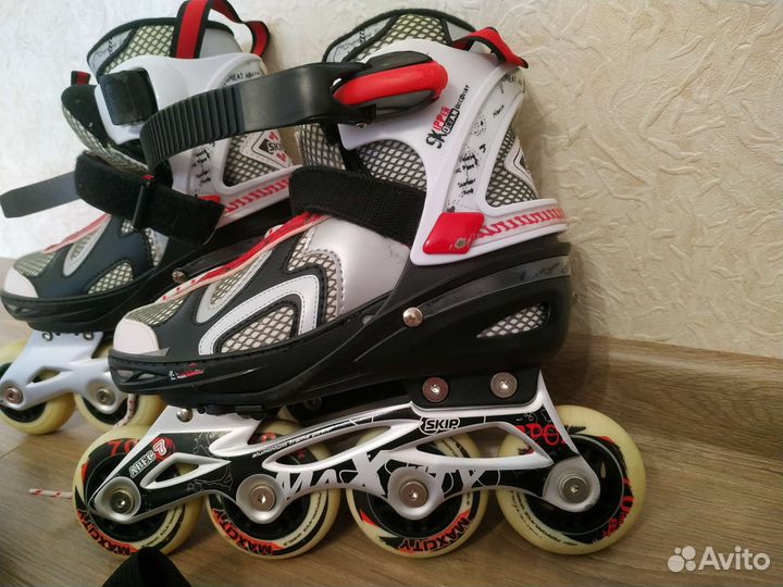 Роликовые коньки детские раздвижные
