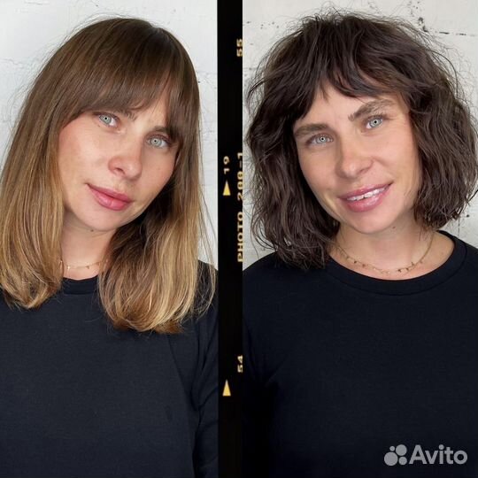 Модель на химическую завивку