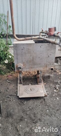 Печь с водяным контуром бу