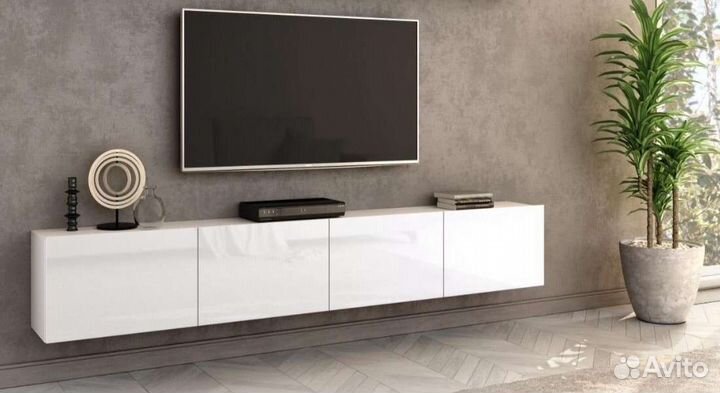 Подвесная тумба под тв