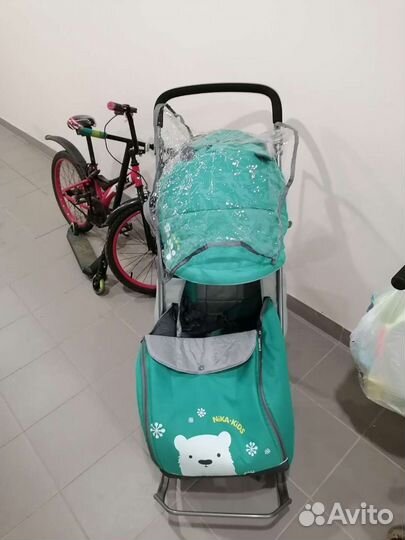 Коляска санки