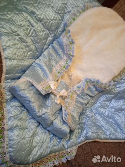 Конверт на выписку для мальчика в дар