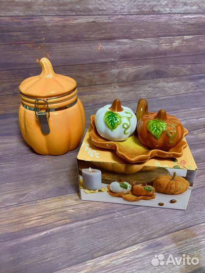 Посуда в виде тыквы