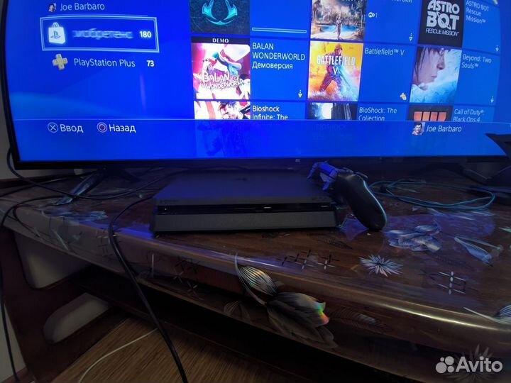 Sony playstation 4 slim+много игр