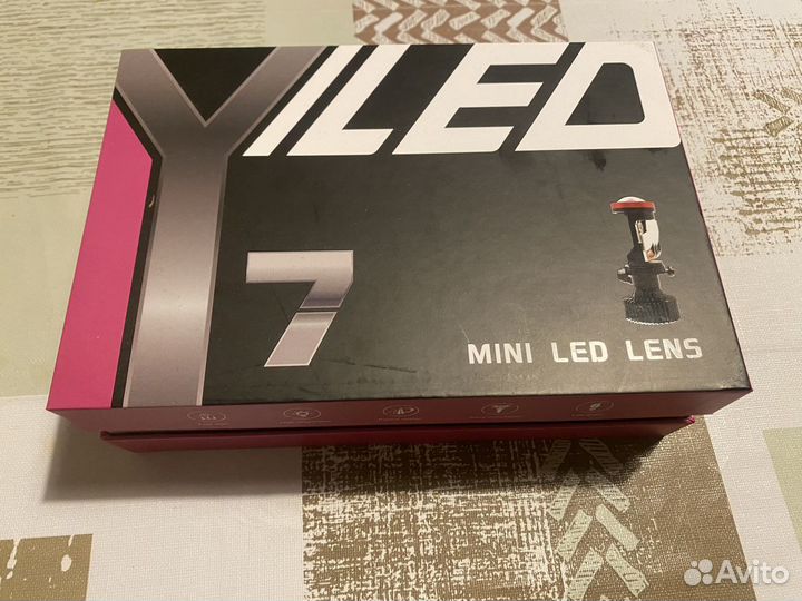 LED линзы Y7 PRO цоколь H4