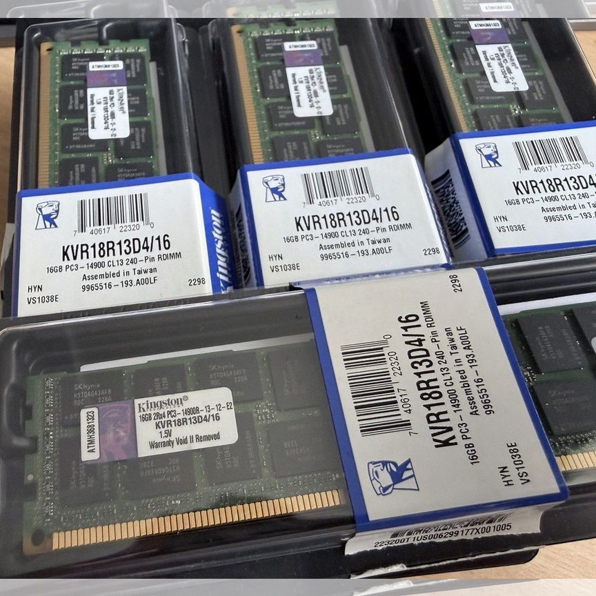 [KVR18R13D4/16] 16gb Ddr3 14900 Kingston Ecc Reg Kvr18r13d4/16