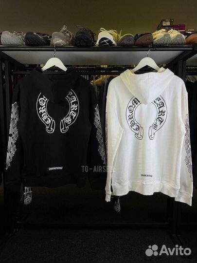 Зип худи chrome hearts