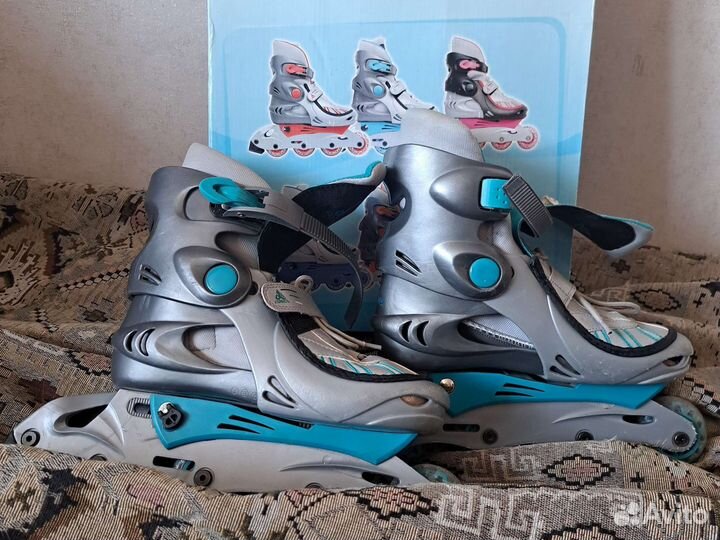 Роликовые коньки раздвижные