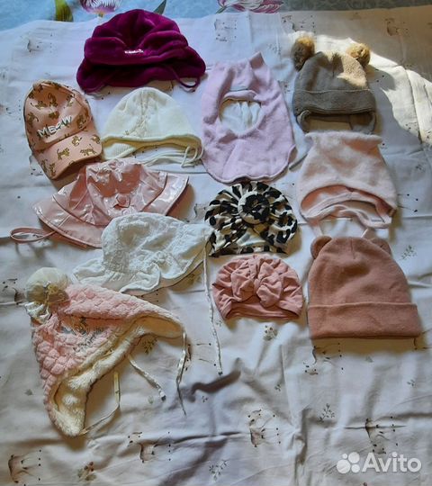 Шапки детские до 2 лет