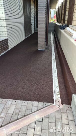 Покрытие из резиновой крошки